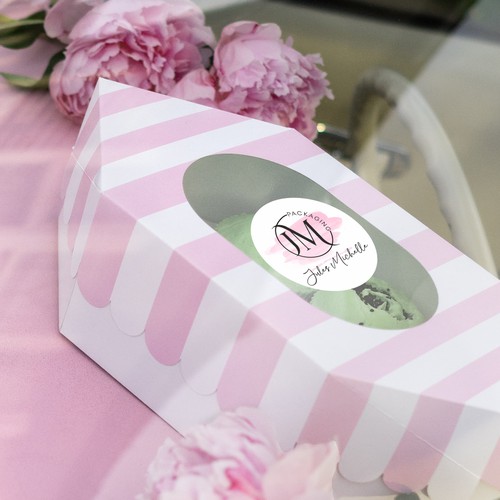 Design a cupcake packaging label Design von Olga Rabodzey