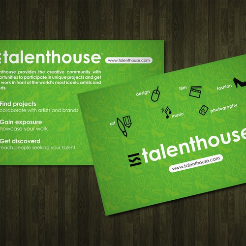 Designers: Get Creative! Flyer for Talenthouse... Design by Neric Design Studio