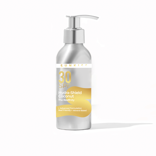 Luxury Sunscreen Label Design by Nadya Nadya