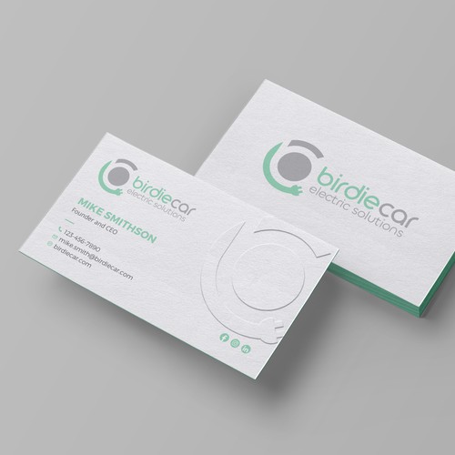 business card for company called birdie Design by Rakibh