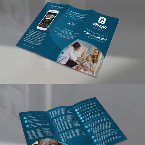 AlliApp Brochure Design