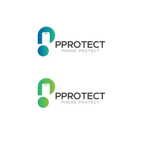 PPROTECT (Phone protect logo) (mobile cases and screen protectors) Design by man10
