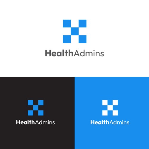 Be the designer that created the coolest healthcare software logo with Health Admins!!!! Design by Guane