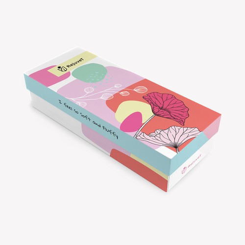 Box design for waterproof indoor slippers Design by ●GG●