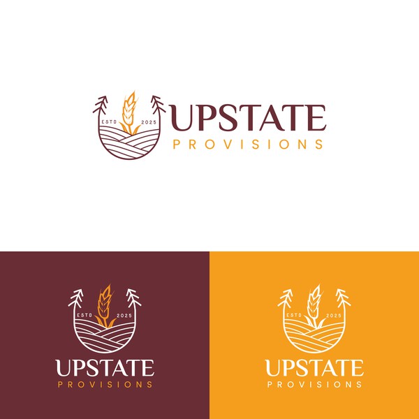 Diseño de Byte_desk titulado "Upstate Provision Logo Design"