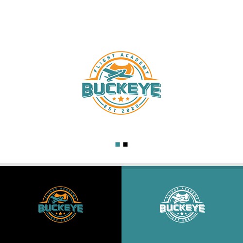 Flight School logo design-ontwerp door StudioJack