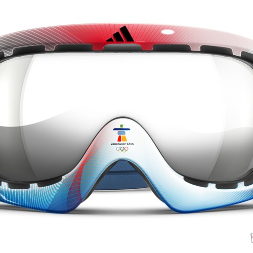 Design adidas goggles for Winter Olympics Design by BenoitB