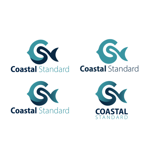 Logo and Brand Guide for Coastal Clothing Brand Design by morgan marinoni