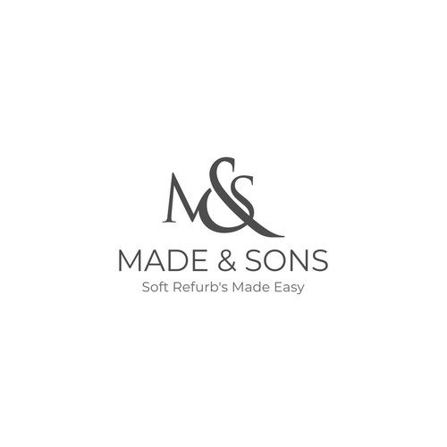 Luxury Meets Ease: Logo & Card Design for Made & Sons Design by SunkissWin