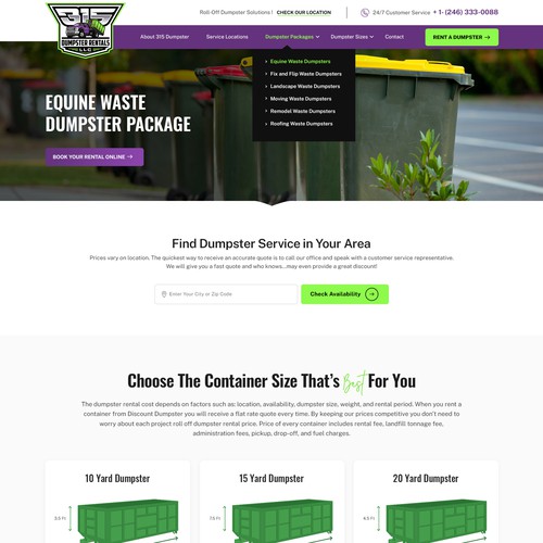 Dumpster Rentals-ontwerp door Aj3664