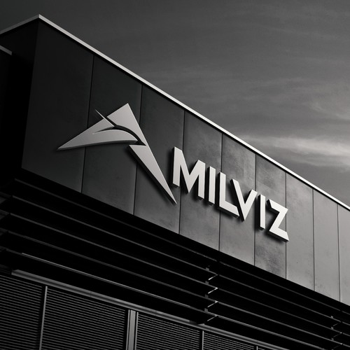 MILVIZ Logo - Producer of Military Flight Simulation Design by plyland