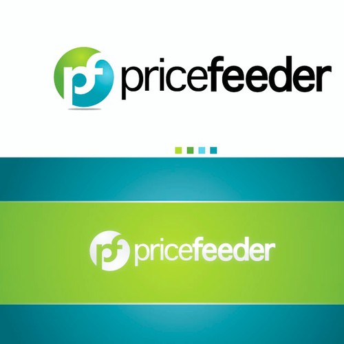 PriceFeeder.com Logo design contest Diseño de Xenth