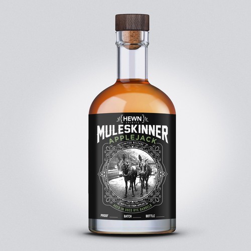 Design a Applejack Whiskey Label for my distillery Design by metaXsu