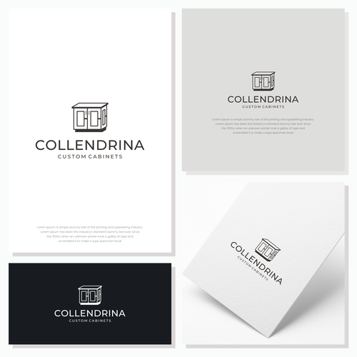 Design simple logo that pops for our cabinet company Design by subor_