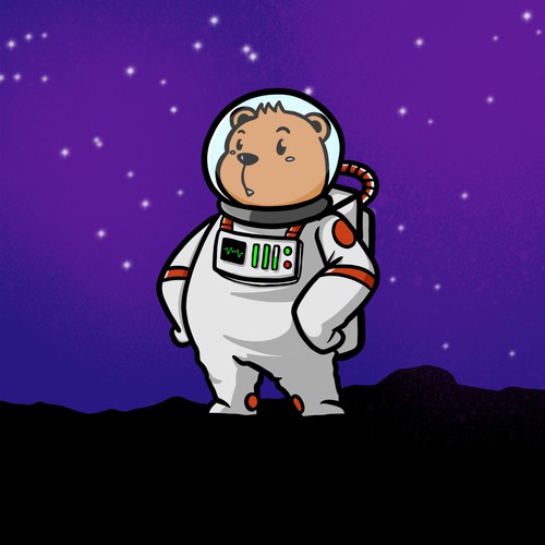 A Team Mascot That's Going To The Moon! Design by arma.arma