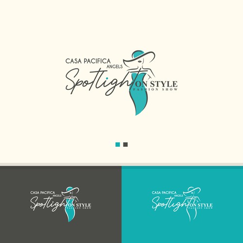 Elegant, fun, flirty logo for upscale Fashion Show Fundraiser Design by StudioJack