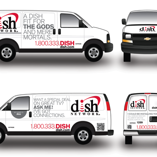 V&S 002 ~ REDESIGN THE DISH NETWORK INSTALLATION FLEET Design réalisé par Luckykid