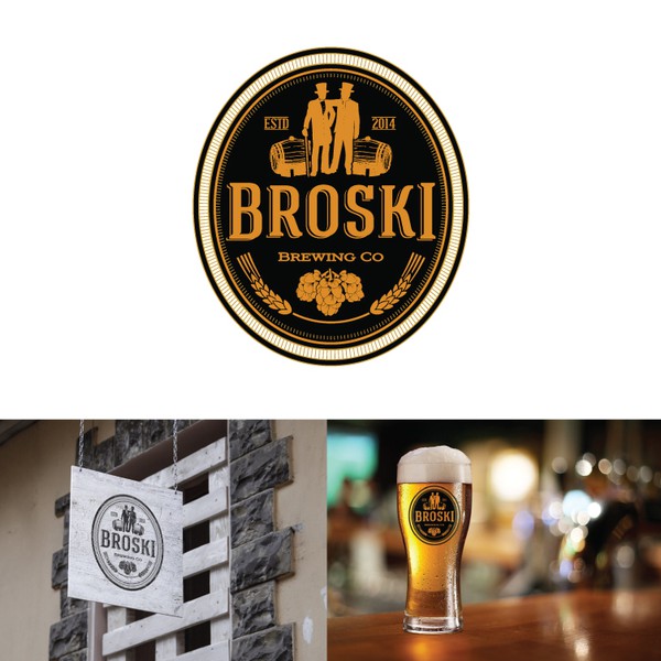 Design by ArsArt designs titled "Brewing company logo"