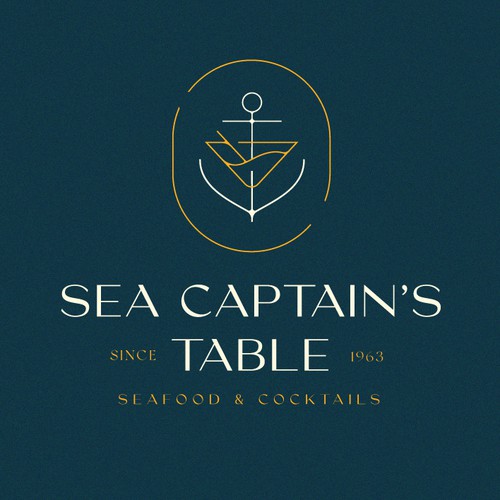 Sea Captain's Table Logo Design Design by Artmin