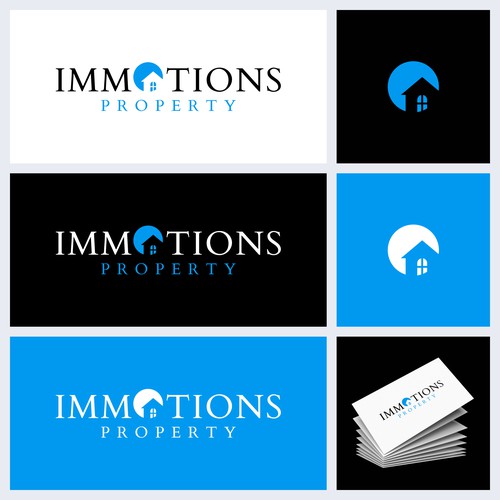 Logo IMMOTIONS PROPERTY Design by Md. Faruk ✅