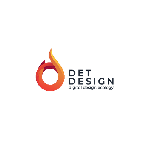 DET——Industrial Design Company Logo Design (Gold) Design by DWRD