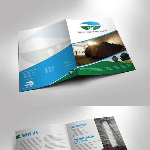 Sales brochure for a facility management firm | Brochure contest