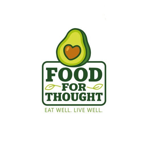 Fresh, Playful Island-Inspired Logo for Food For Thought – Organic Café & Market in the Florida Keys Design by marianaa