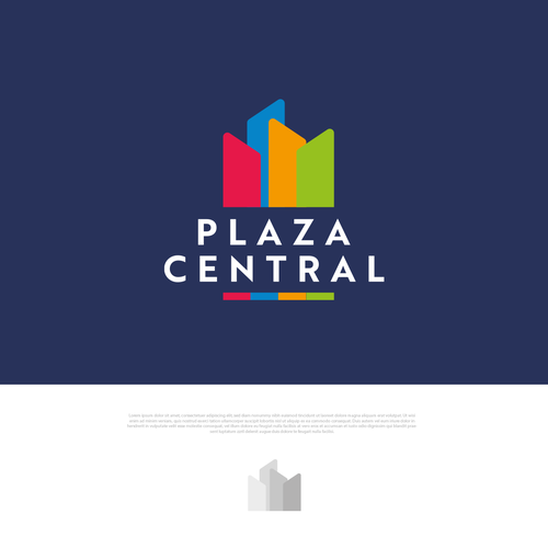 Logotipo Plaza Central Design by reflect the style ™