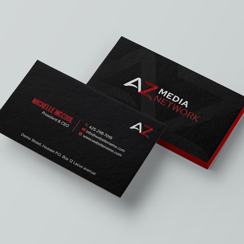 I need a professional business card for an online media agency | Business  card contest | 99designs
