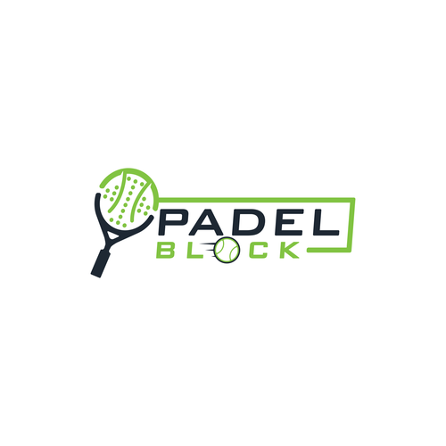 Padel business logo! Design by SPECTAGRAPH