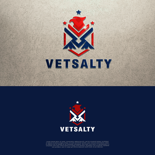 Modern Veteran Gaming and Recreational Group Logo. Design by NEON ™