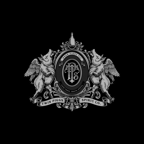 Logo submission for Twin Piggs Spirit Co.