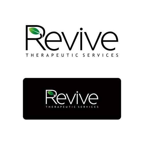 Looking for a modern, refreshing logo for Revive Therapeutic Services Design réalisé par Anthem.