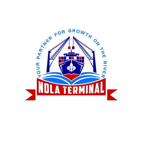 NOLA Terminal Logo Design by Faizio