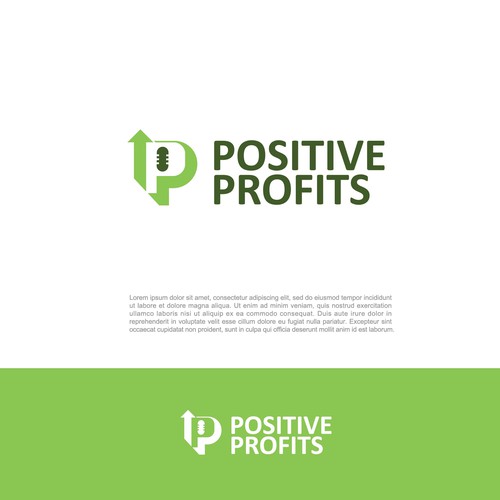 Positive Profits Logo Design by Parbati