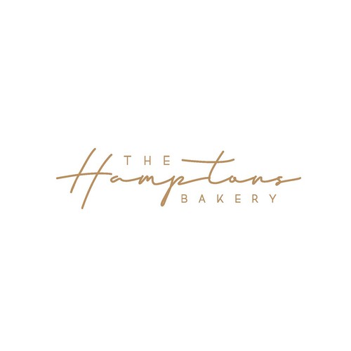 The Hamptons Bakery Logo Design by Naveera S. Aftab