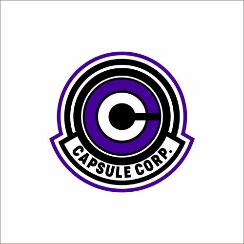 Design di Logo Capsule Corp, univers DBZ di indraDICLVX