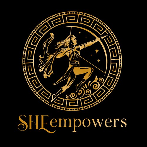 SHEempowers - luxurious design of a woman preferrably in some kind of a circle to appeal to women professionals Design by Jacob Gomes