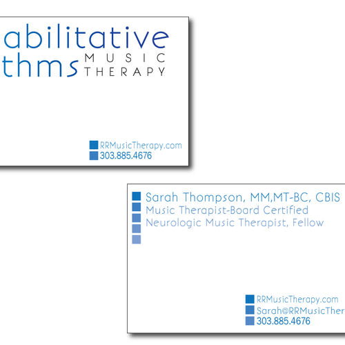 logo for Rehabilitative Rhythms Music Therapy Ontwerp door Freakin_lu