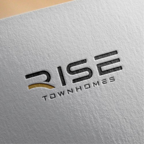 Design modern logo for upscale townhome community. Design by ElVano_Eiji ✔
