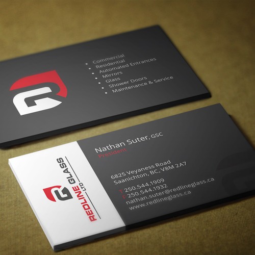 Create a eye-catching, professional, Business Card for our Company! Réalisé par mad_best2