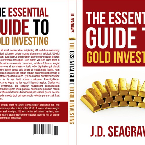 The Essential Guide to Gold Investing Book Cover Design por be ok