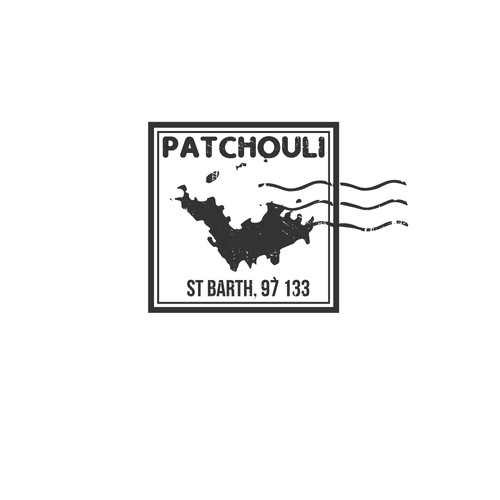 PATCHOULI ST BARTH Design by mow.logo