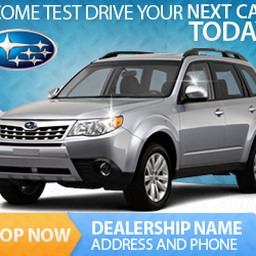 Create banner ads across automotive brands (Multiple winners!) Design by zokamaric