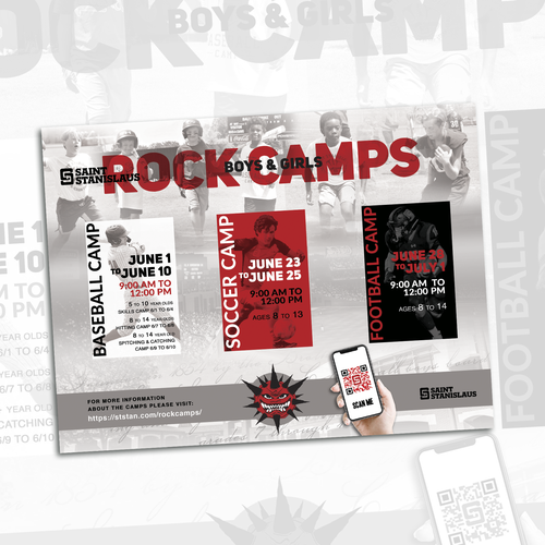 Design a catchy flyer to promote our upcoming sports camps Réalisé par elize°