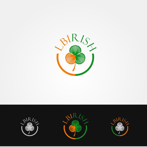 Create classic/bright logo reflecting Irish heritage at the seashore using "LBIRISH" Design by Sanbu