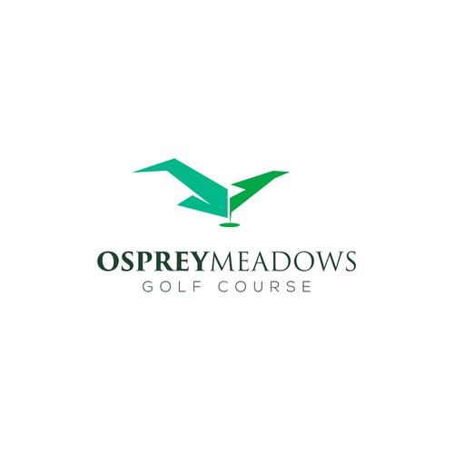 Golf Course Logo - Osprey Meadows Golf Course at Tamarack Design by AmyGraphics