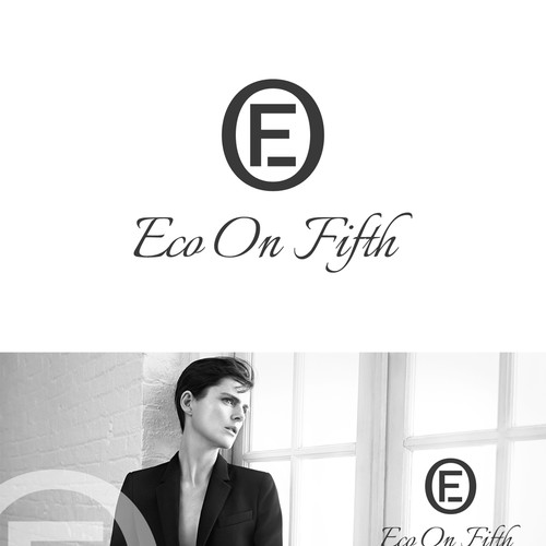 Elegant and Chic Eco Fashion Logo Design by DiFi