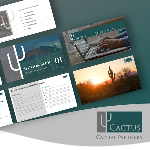 Investment Professional Looking for a PPT Template for Recenlty Launched Investment Firm Design by jose leandro