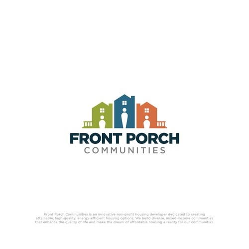 Design Front Porch Communities - A Not For Profit housing developer with a community focus di RaccoonDesigns®